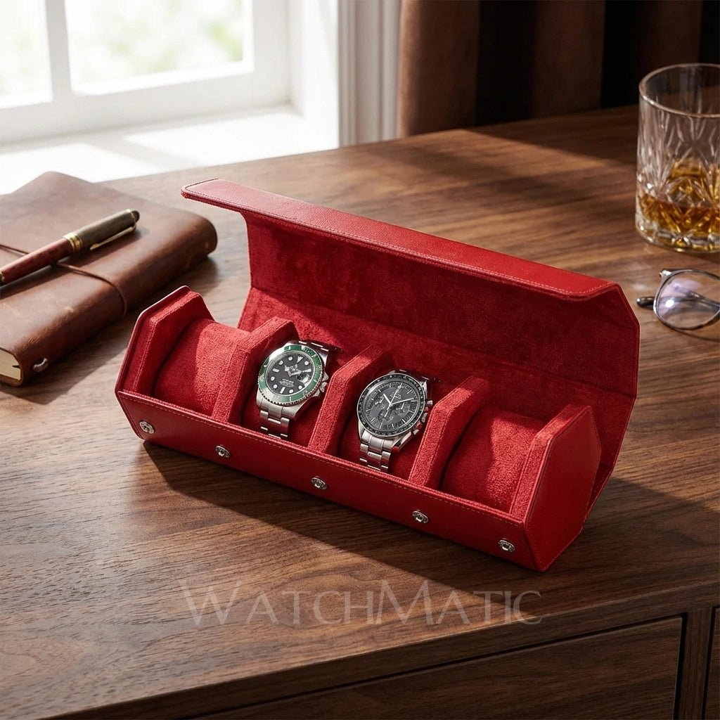 WATCHMATIC Hexagon Quad Watch Case 14:10:00 - WatchMatic