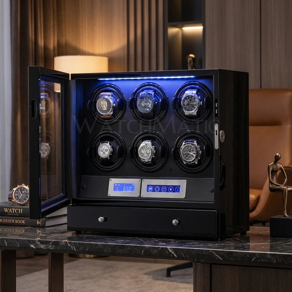 buy Karo 6 - Slot Watch Winder at WatchMatic with free shipping