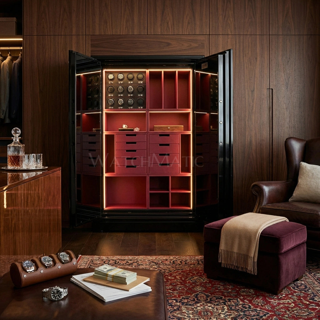 Sovereign™ Pure Cabinet – Dual Door Watch Safe