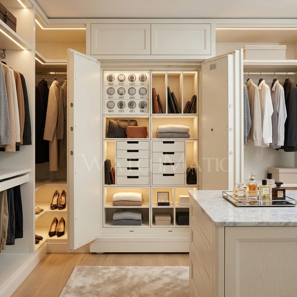 Sovereign™ Pure Cabinet – Dual Door Watch Safe